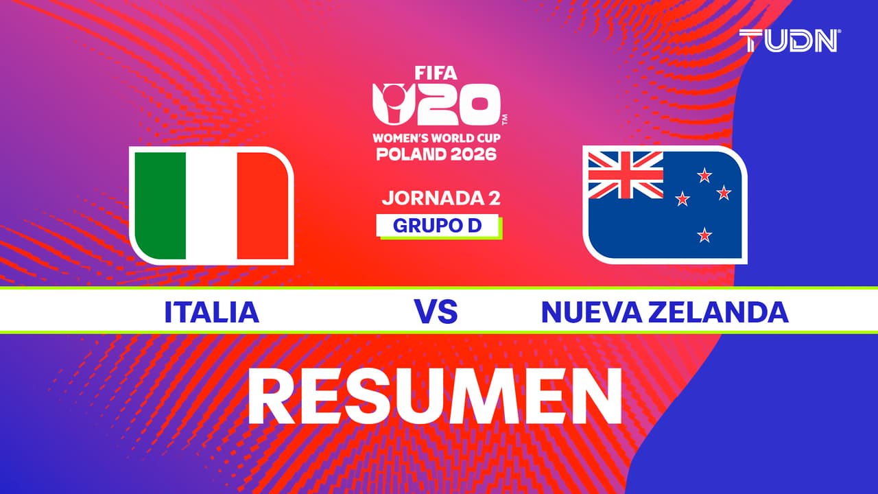 Italia golea a Nueva Zelanda y avanza en el Mundial Femenil Sub 20
