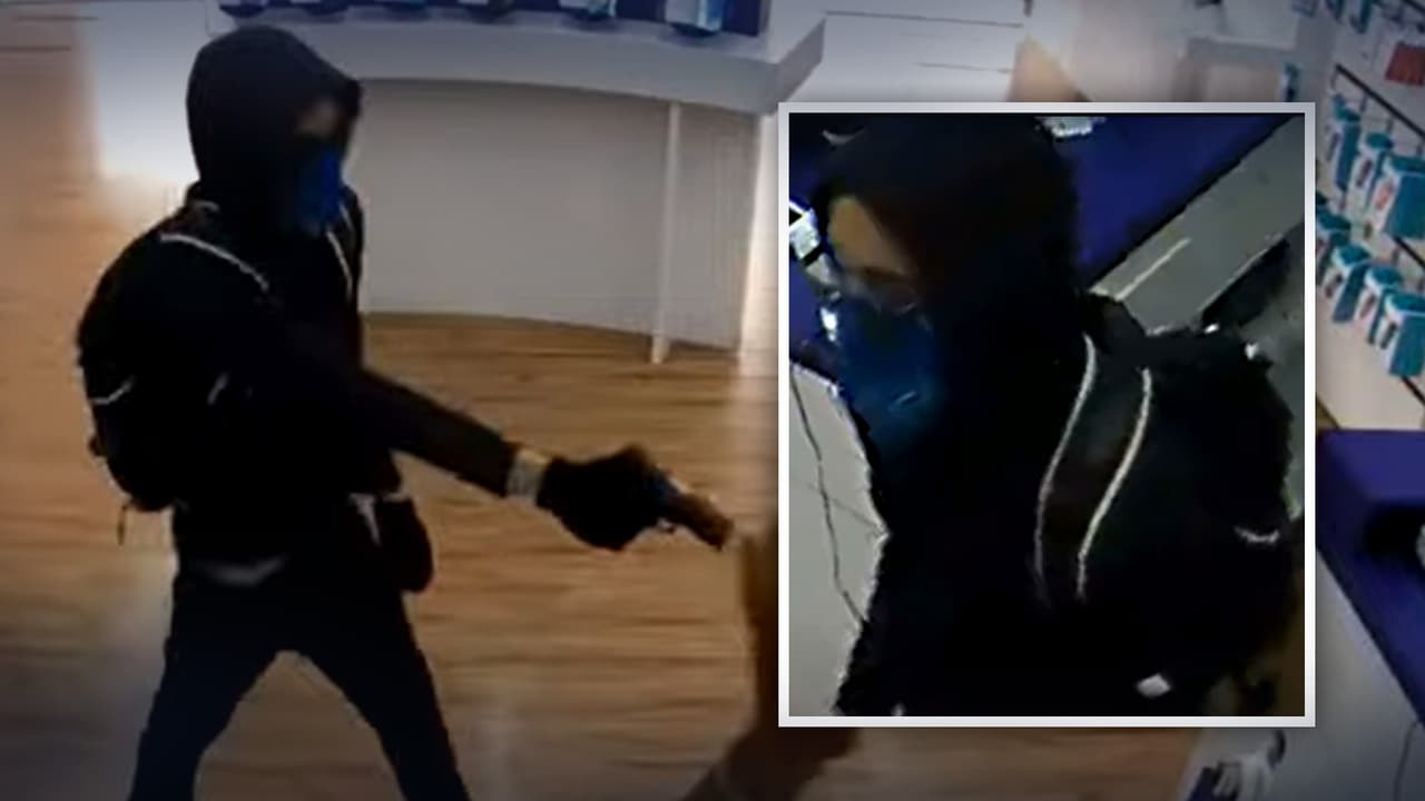 ¿Lo identificas?: Autoridades de Houston lo buscan por robar a punta de pistola una tienda de celulares 
