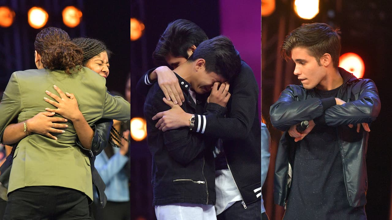 El reto continúa y los chicos que quedaron están a un solo paso de su sueño. No te pierdas los shows en vivo.
<br>