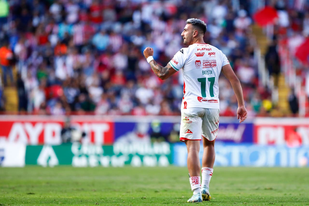 El delantero de los hidrocálidos llegó a 6 tantos en el certamen.