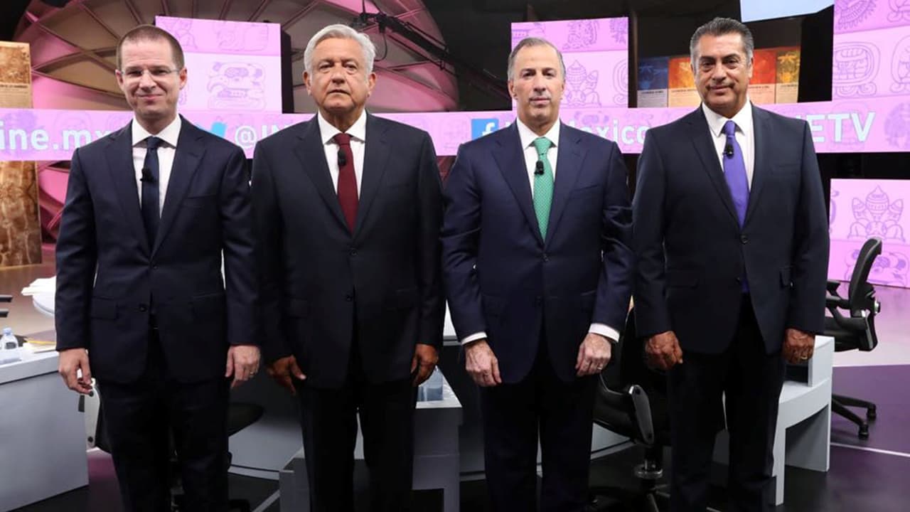 Tres debates presidenciales y ninguno fue decisivo para cambiar las encuestas en México