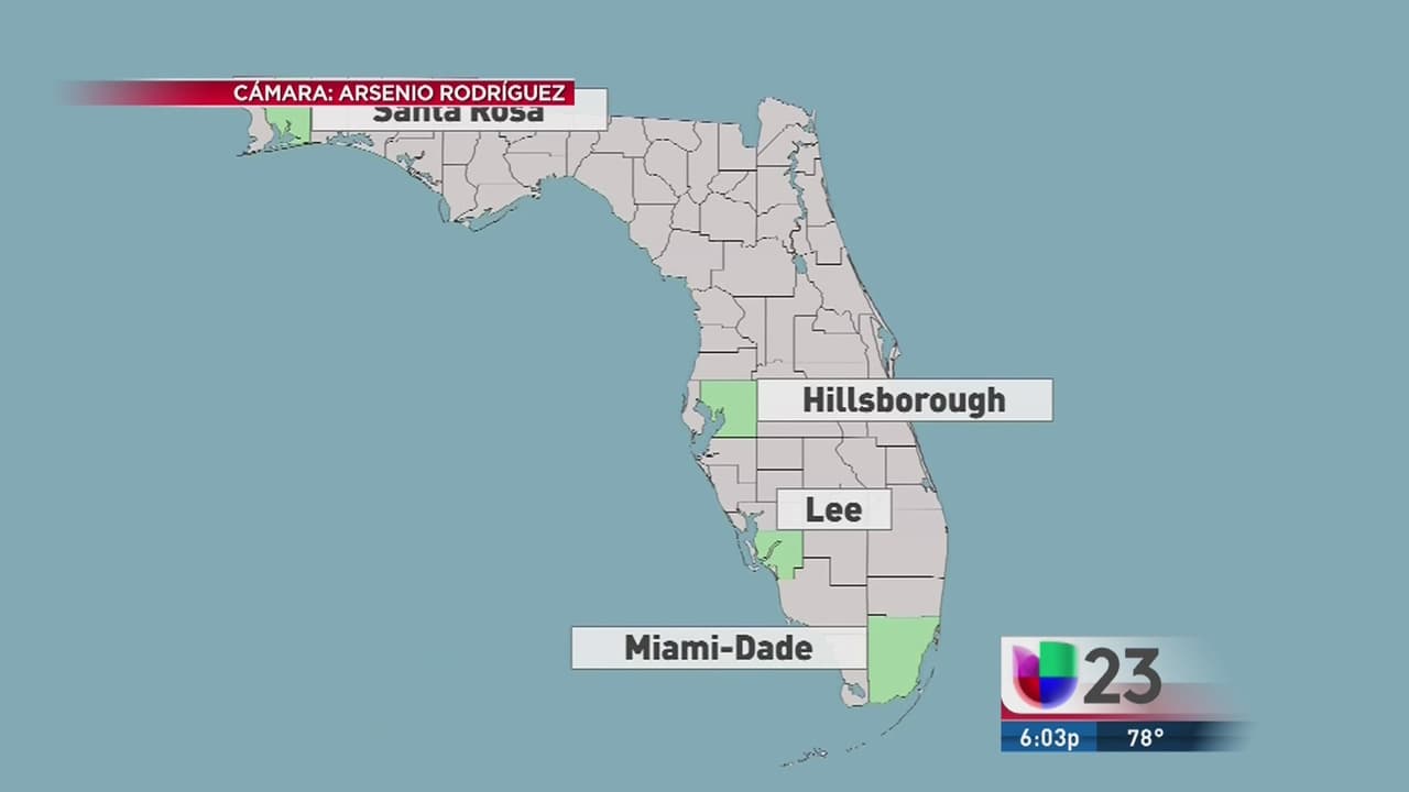 Gobernador añade a Broward a lista de condados afectados por zika