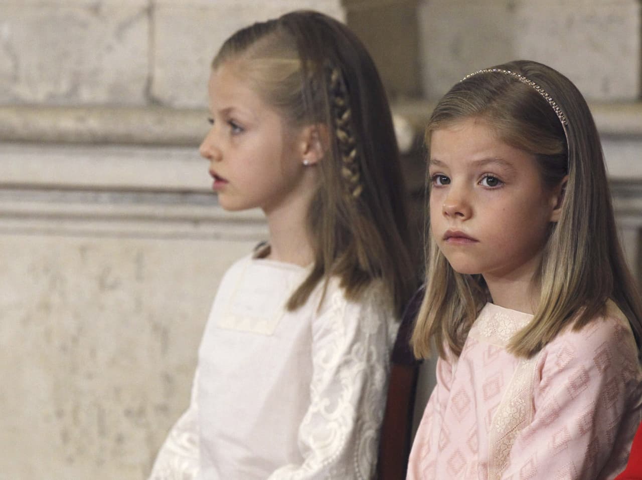 18 de junio de 2014, durante la abdicación de su abuelo.