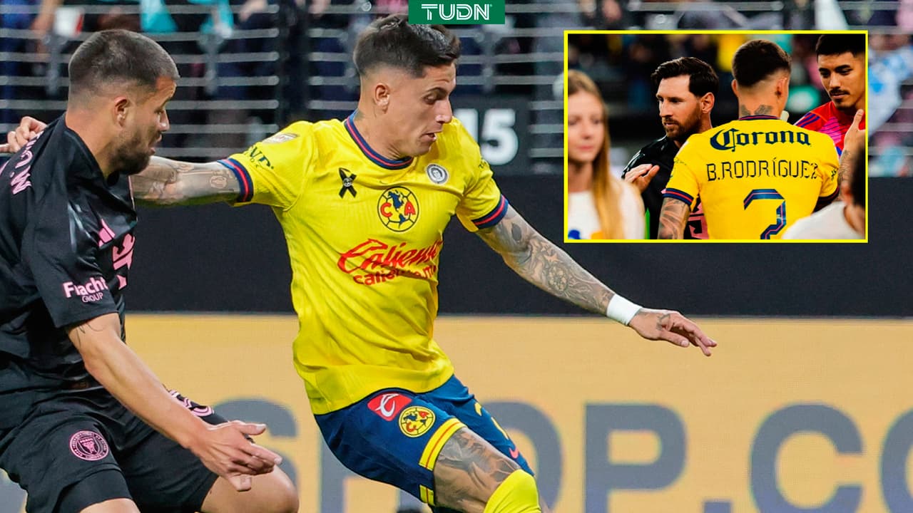 Brian Rodríguez revela cómo consiguió la playera de Messi