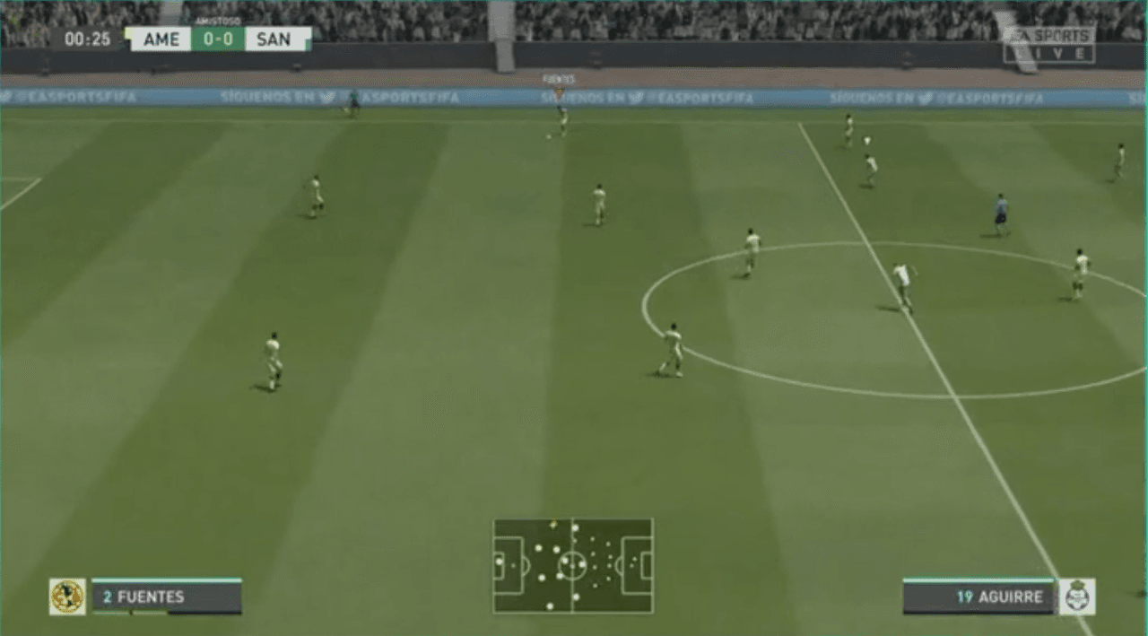 Divertido partido entre Santos y América finaliza en goleada 2-4 a favor de las Águilas.