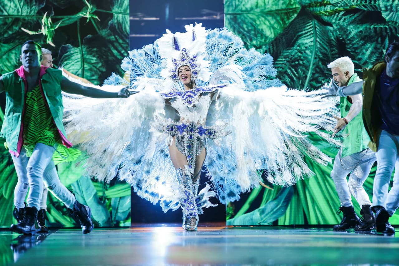 Su traje estuvo inspirado en Honduras.