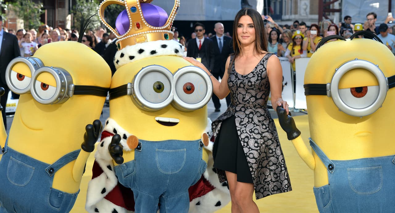 Sandra Bullock en el estreno de 'Minions' en Londres