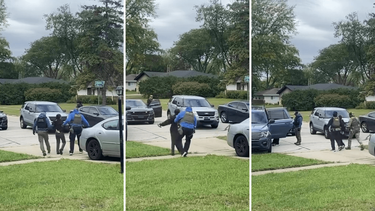 Video viral muestra la detención de una ciudadana estadounidense de 18 años en Hoffman Estates, al noroeste de Chicago