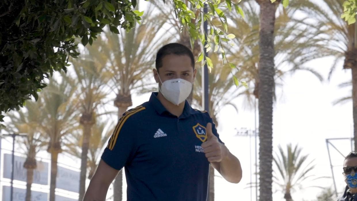 Chicharito, Jonathan dos Santos y LA Galaxy volvieron a los entrenamientos