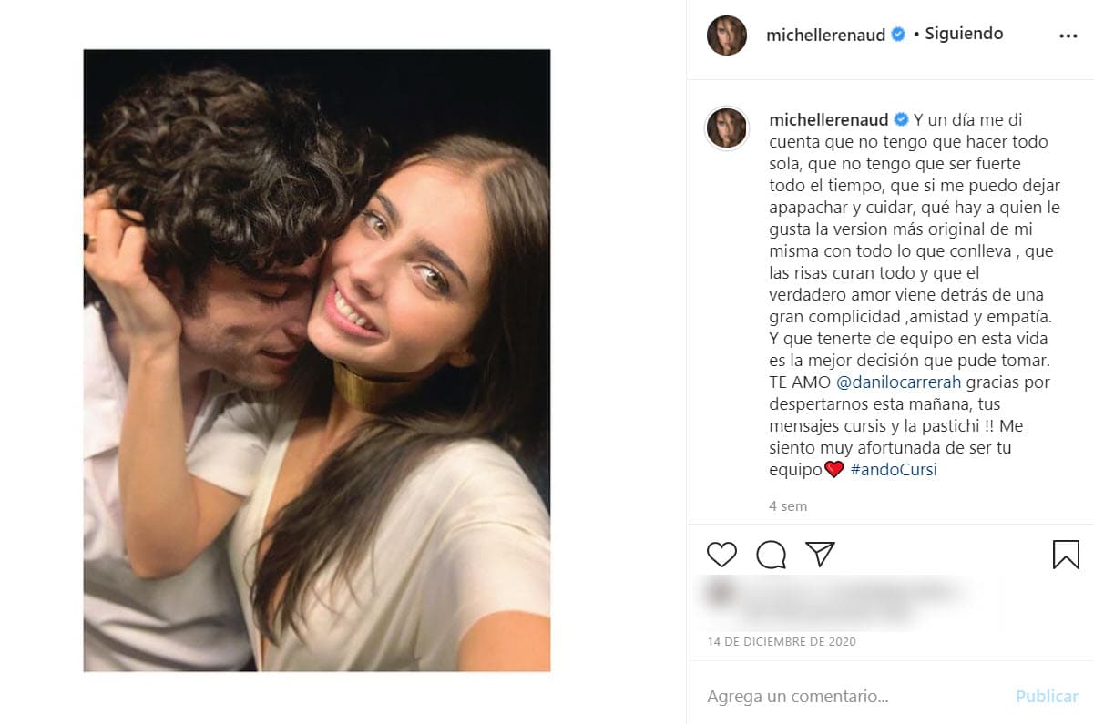 Por su parte, Danilo y Michelle continúan viviendo su idilio de amor, según lo muestran en sus respectivas cuentas en redes sociales.
<br>