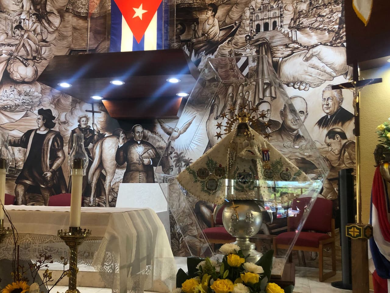 La misa comenzará a las 8:00 pm, en donde celebran la llegada de la imagen de la Virgen de la Caridad a Miami hace 60 años.