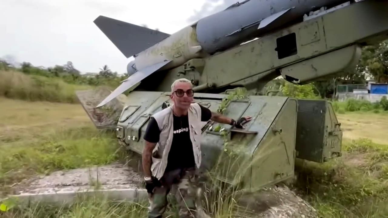 "Si ven este video he sido encarcelado": YouTuber cubano Eddy Ceballos es arrestado tras grabar una antigua base militar
