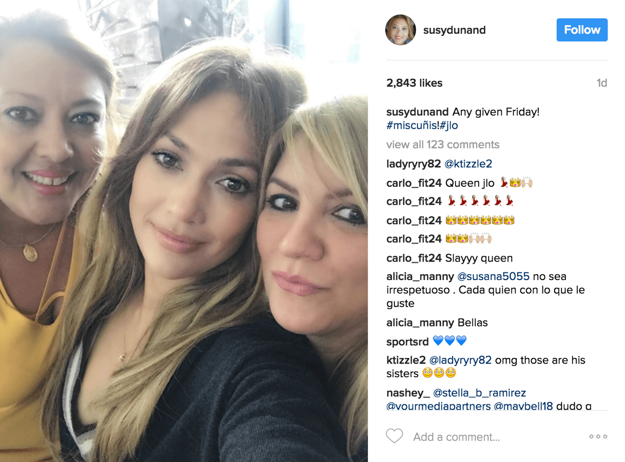 Jennifer López ya es "cuñada" para la hermana de Álex Rodríguez