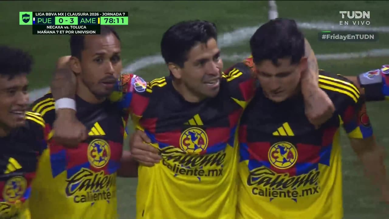 ¡Cae el tercero del América vs. Puebla! Vinicius Lima la baja de pecho y Víctor Dávila fulmina