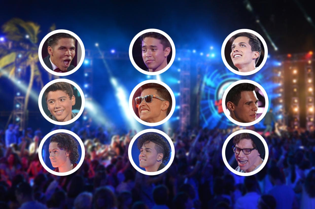 Como dijo Ricky "la competencia está bien reñida". Sólo nueve lo lograron.