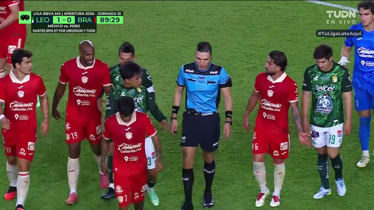 ¡Bravos lo empata! Estupiñán desde los 11 pasos para el 1-1