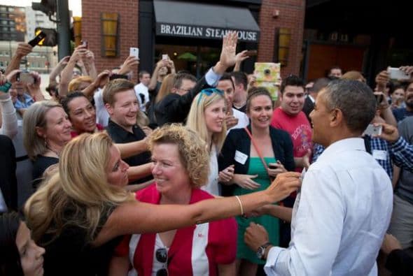 ¡El presidente Barack Obama! (Imagen tomada de Twitter).