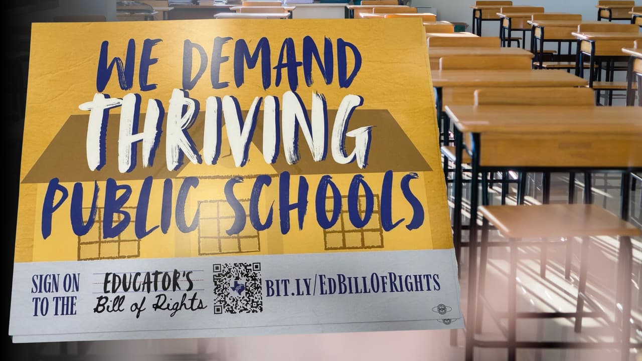 Maestros en Texas protestan: ¿Cómo los vales escolares afectan la educación pública y a tus hijos? Te explicamos