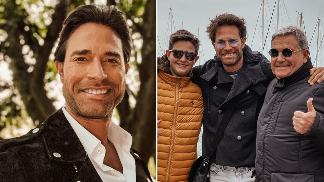 Sebastián Rulli como nunca junto a su hijo y su padre: Irina Baeva y más famosos quedan impactados
