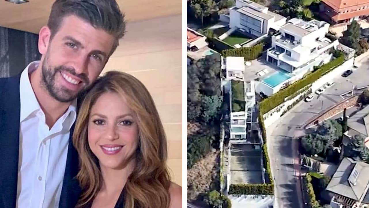 Shakira y Piqué llegan a un acuerdo para vender su casa por 16 millones de dólares: así es la mansión