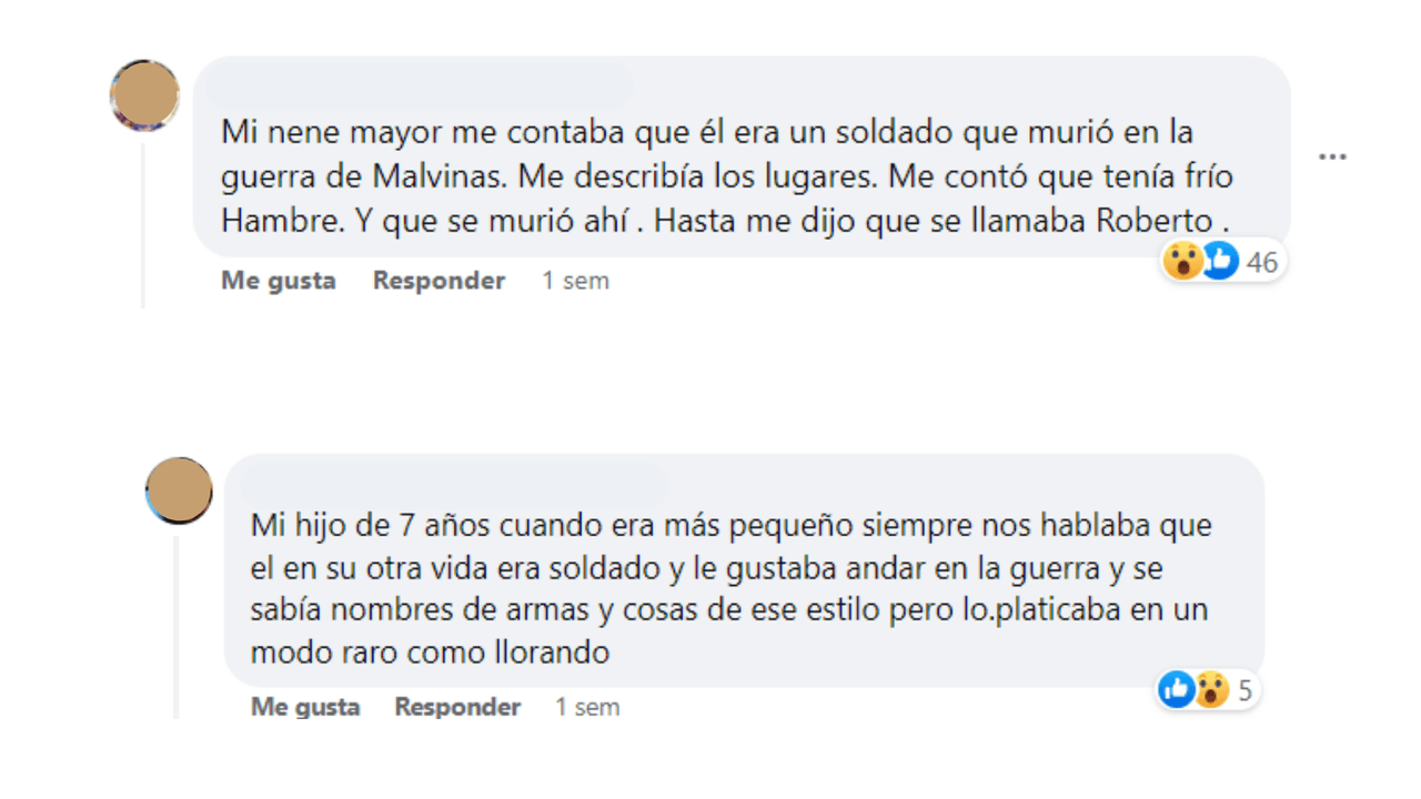 Mamás contaron las historias de 'vidas pasadas' de sus hijos