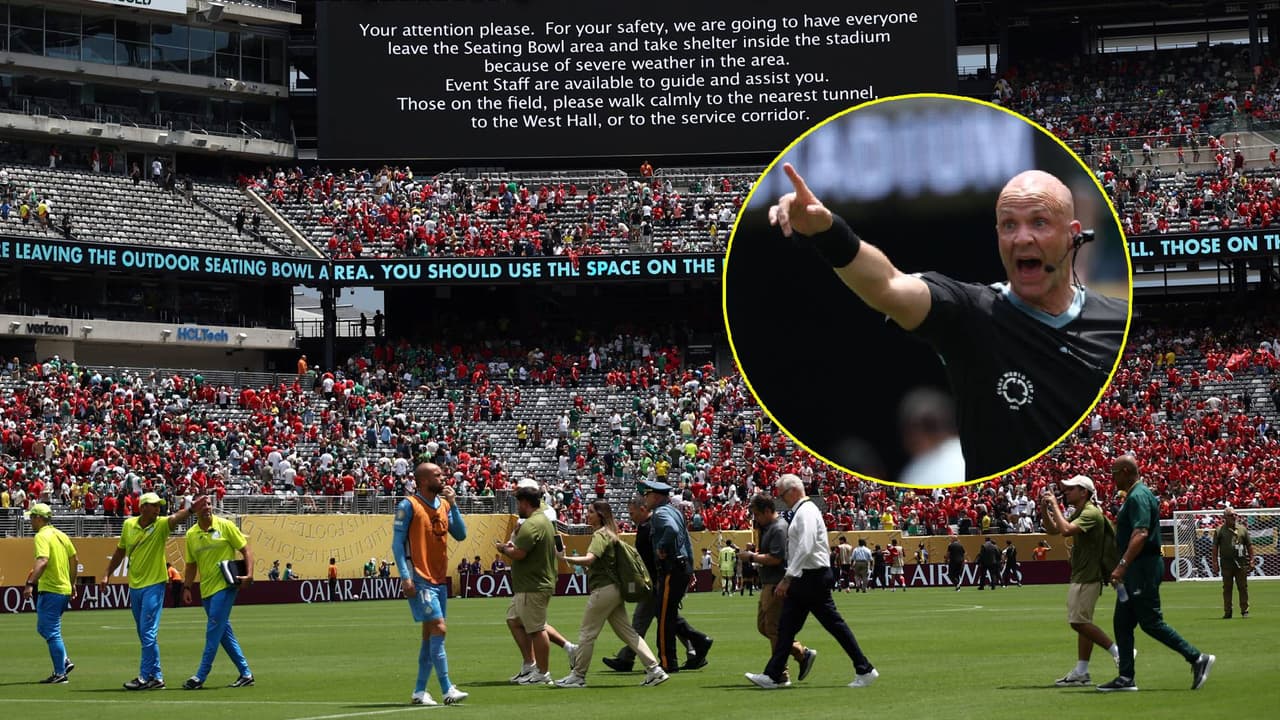 Paran el Palmeiras vs. Al Ahly por tormenta eléctrica ¡pero con el sol a plomo!