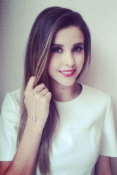 ¿Qué tal se ve con los labios rojos?