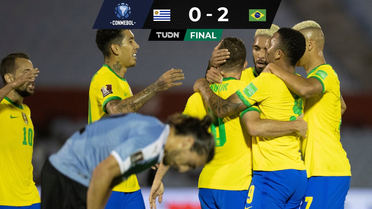 Con paso firme: Brasil vence a Uruguay y sigue invicto