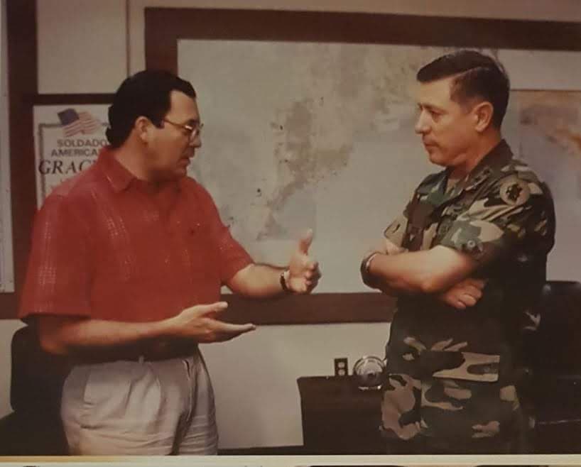 After being captured by US forces during the invasion of Panama, Captain Amadis Jiménez requested his phone book where he had the numbers of Noriega commanders at Panamanian bases throughout the country to help General Marc Cisneros convince them that they surrendered without further bloodshed.