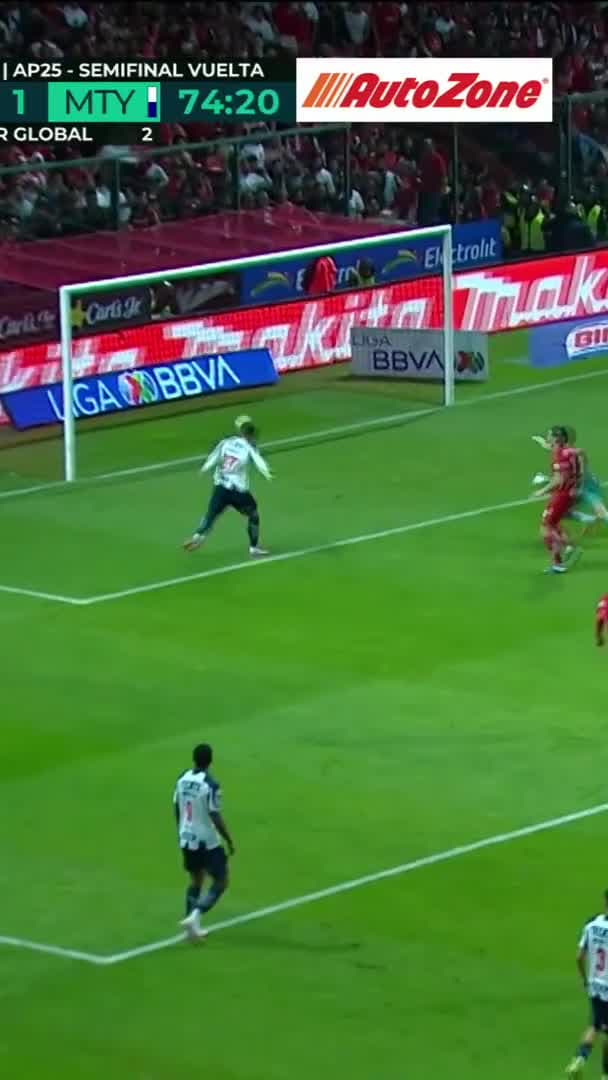 ¿HABRÁ MILAGRO? Gol de De la Rosa y Rayados está a un gol | Toluca 3-2 Monterrey | Liga MX Semifinal