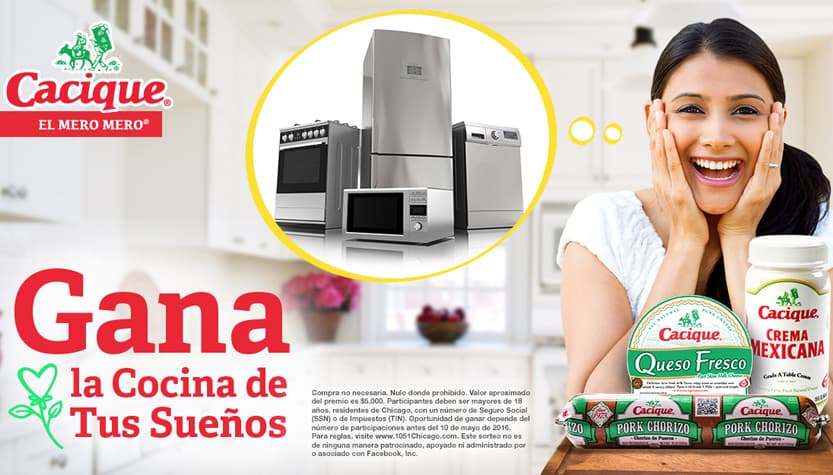 ¡Gana la cocina de tus sueños!