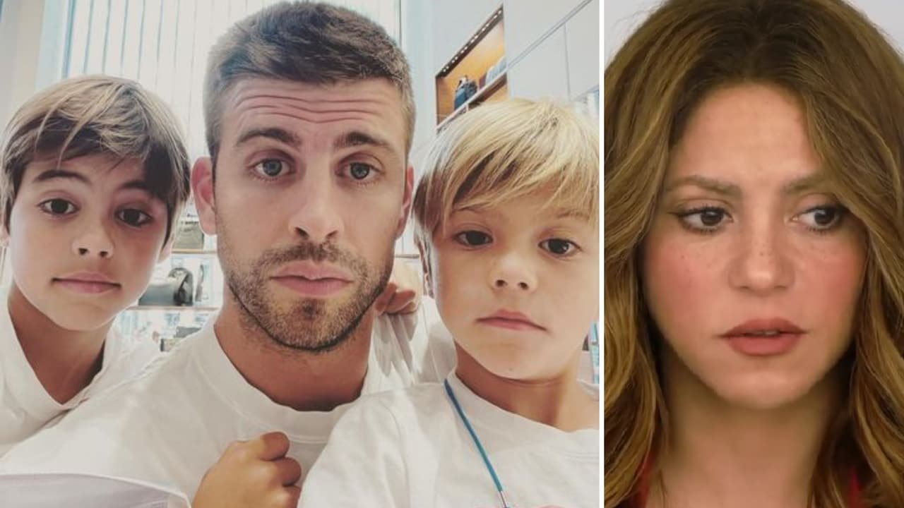 Piqué habría reunido a los hijos que tuvo con Shakira con su “amiga especial” 