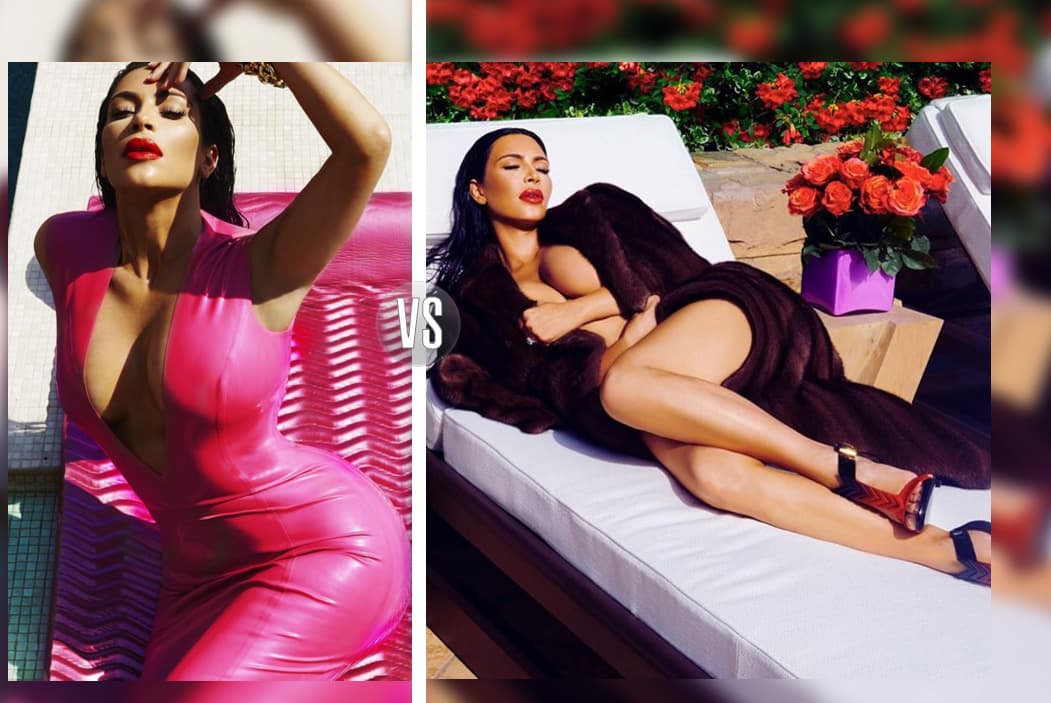 Dueña de un booty candente y una mirada súper seductora, Kim Kardashian no podía faltar en el conteo.