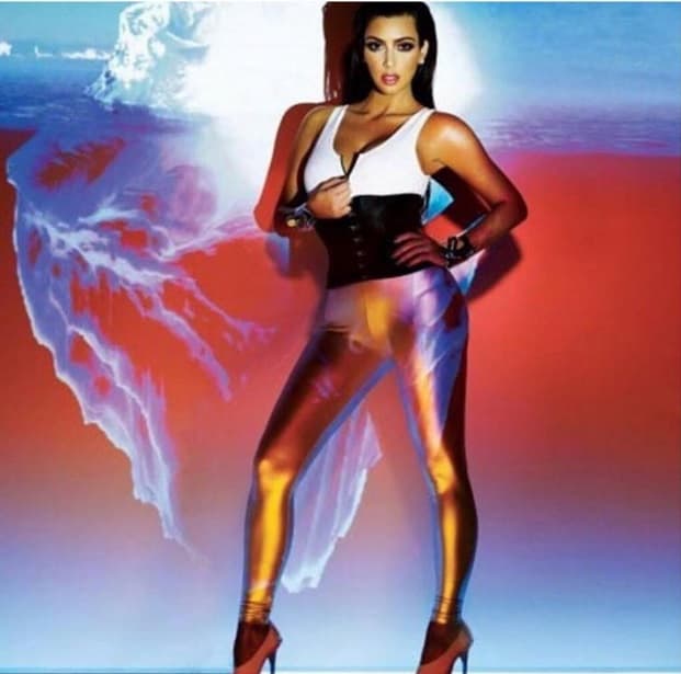 En sesiones de fotos siempre se le ve súper candente.