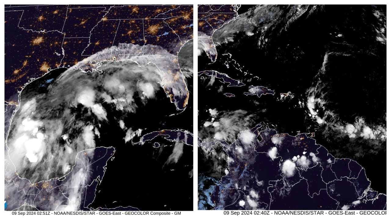 Golfo de México y Atlántico Central se preparan para tormentas: posibles ciclones en desarrollo