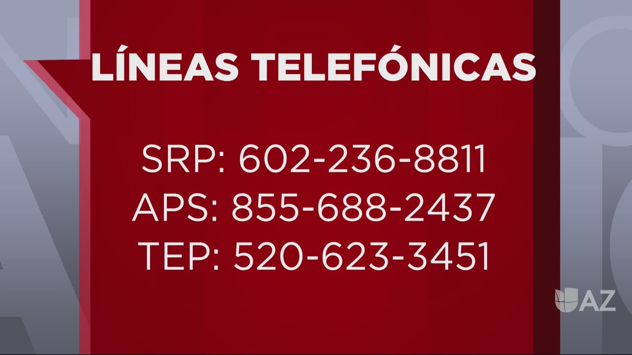 Líneas telefónicas disponibles si te quedaste sin servicio de energía eléctrica