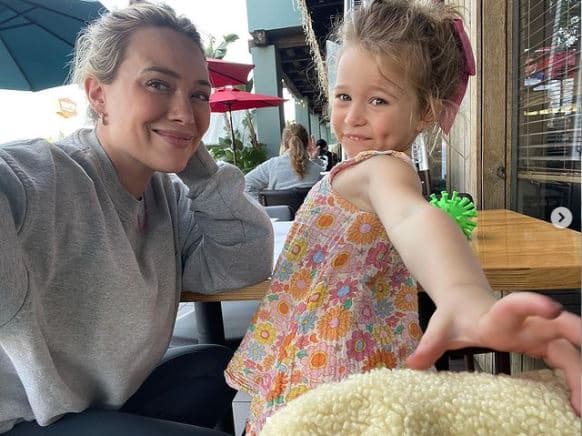 Hilary Duff y su hija