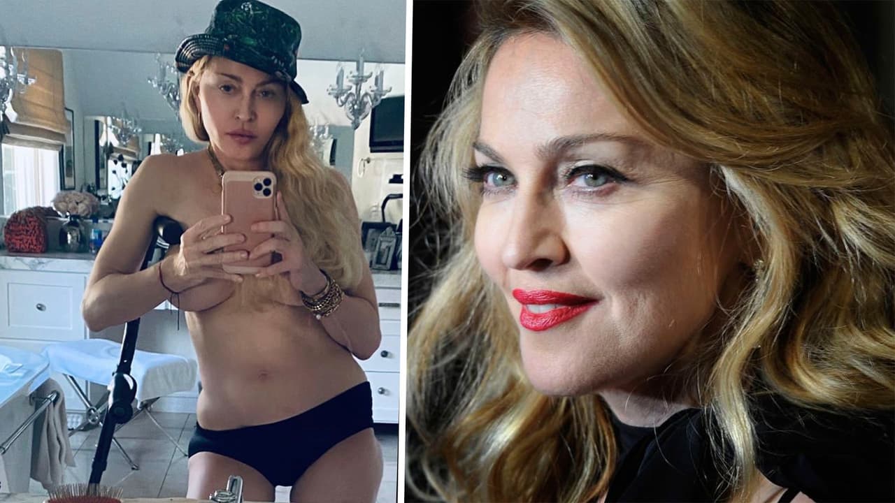 "Me la cambiaron": comparan a Madonna con Miley Cyrus tras fuerte imagen topless