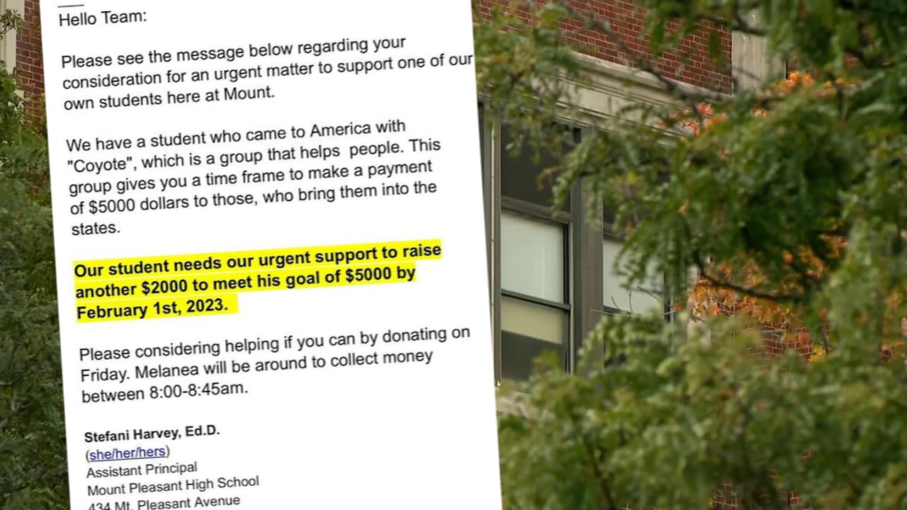 El tráfico humano es el centro de una polémica petición en una escuela para pagar al 'coyote' de un alumno