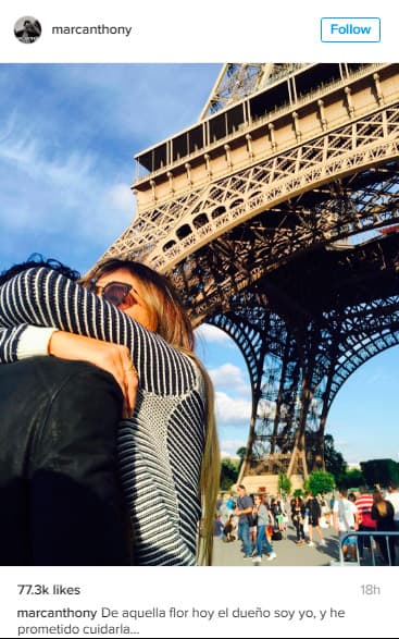 Al inicio de su relación, la pareja presumía su amor y sus viajes por todo lo alto y se dedicaban tiernos mensajes.