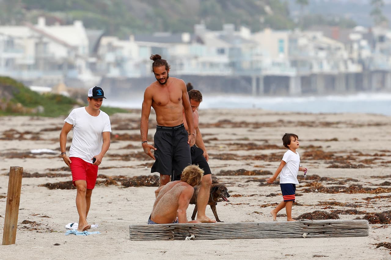 Ahí se topó con unos cuantos amigos.