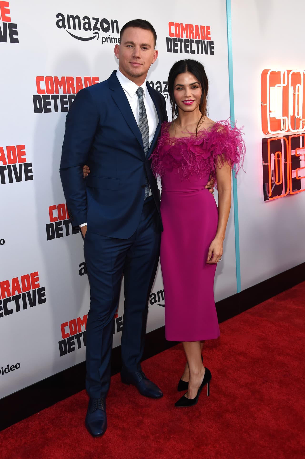 En 2006, Channing Tatum y Jenna Dewan se conocieron en el set de la cinta de baile 'Step Up'. Ambos se casaron el 11 de julio de 2009.