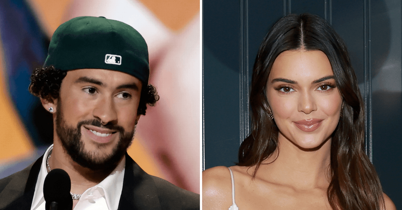 Bad Bunny pasea a Kendall Jenner en su auto de 3 millones y ella lo sorprende con top transparente