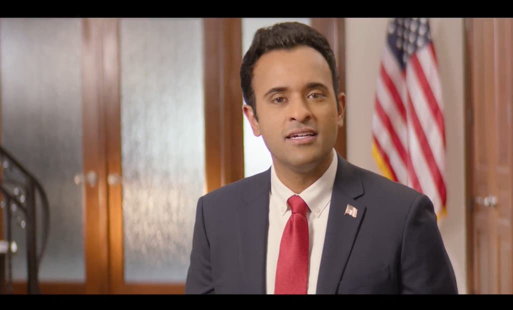 El empresario Vivek Ramaswamy se presenta como competidor de Trump y Haley por la nominación republicana para 2024