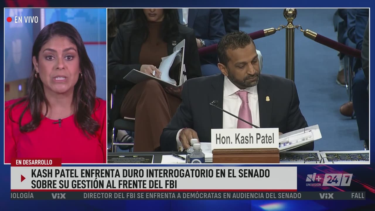 Senadores cuestionan a Kash Patel por despidos y flexibilización en el FBI