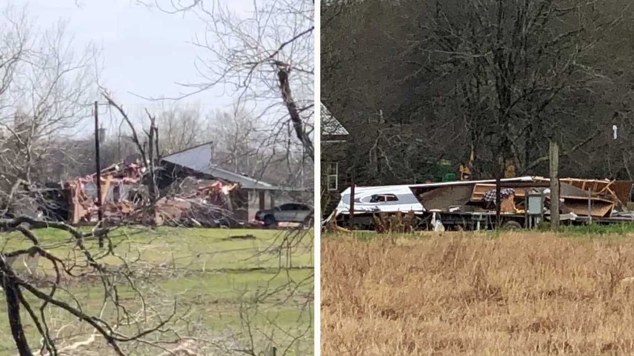 La ciudad de Houston fue azotada por 
<b><a href="https://www.univision.com/local/houston-kxln/tiempo-houston-lluvias-tornados-tormentas" target="_blank">fuertes tormentas </a></b>que dejaron a su paso lluvias, viento, cortes del servicio eléctrico y se reportó que un posible tornado tocó tierra en el área de Beasley. Cinco personas resultaron heridas y fueron trasladadas a un hospital.