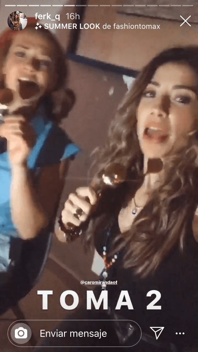 Reiteró que, para ella, "el amor propio es lo primero y de ahí para el resto". 
<br>