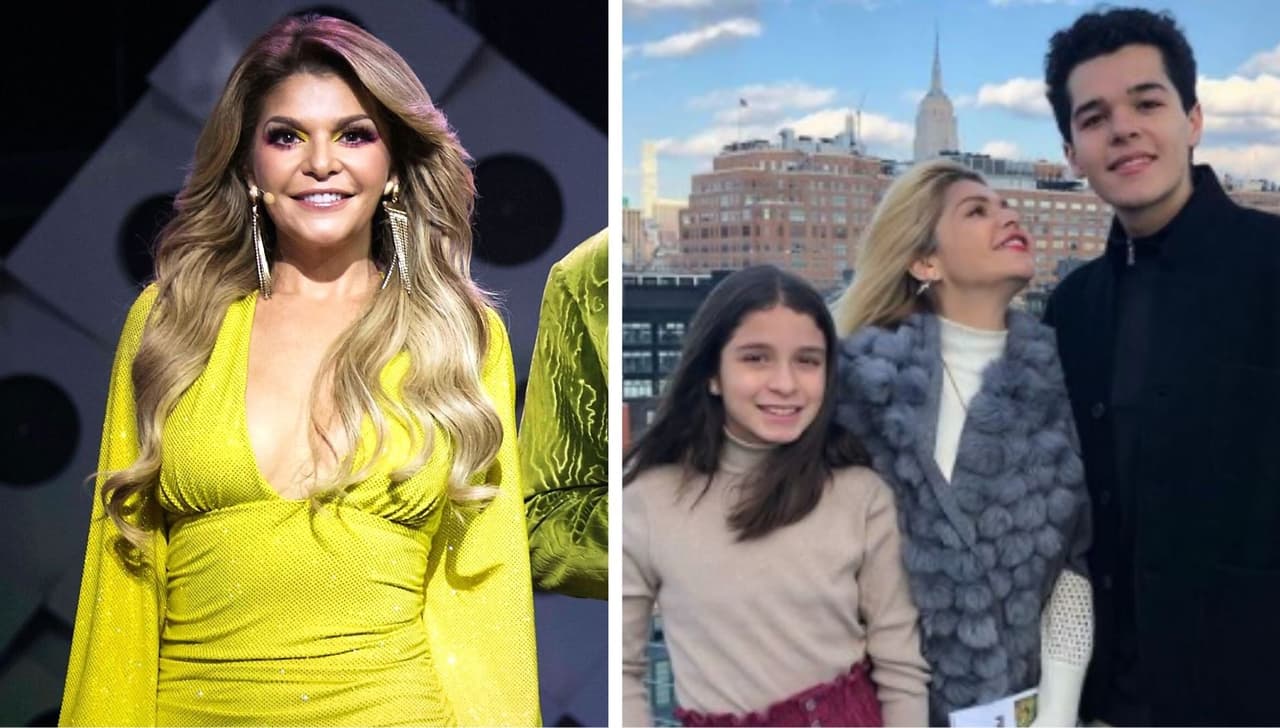 Los hijos de Itatí Cantoral desfilaron con ella en una alfombra roja: el mayor robó las miradas