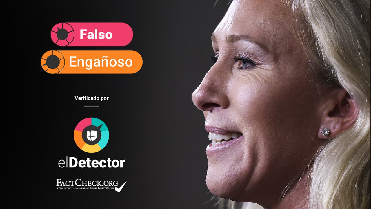Marjorie Taylor Greene hace una comparación falsa entre la vacuna contra el covid-19 y la de la polio