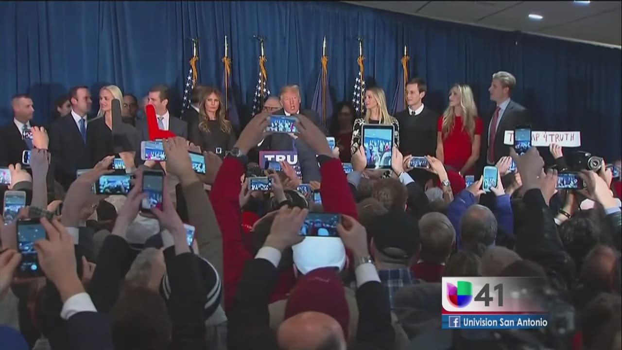 Sanders y Trump se hacen de New Hampshire